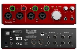 FOCUSRITE CLARETT 4PRE THUNDERBOLT